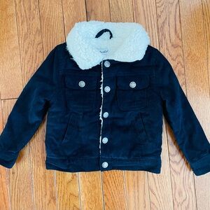 Splendid Fleece Collar Corduroy Jacket (Toddler Boys & Little Boys)
NAVY Size 2T